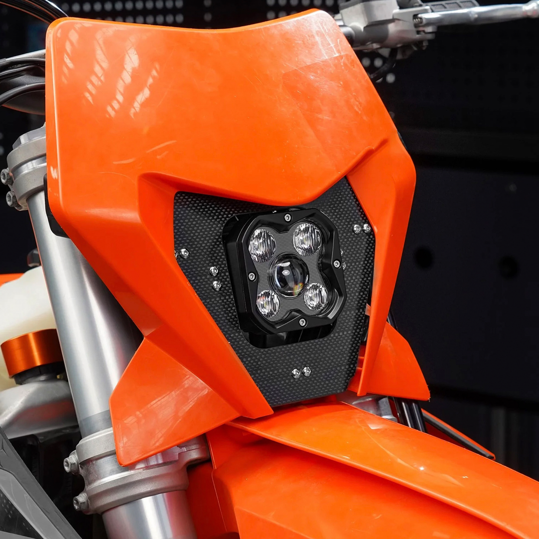 Carbon LED Headlight – Enduro-Pro